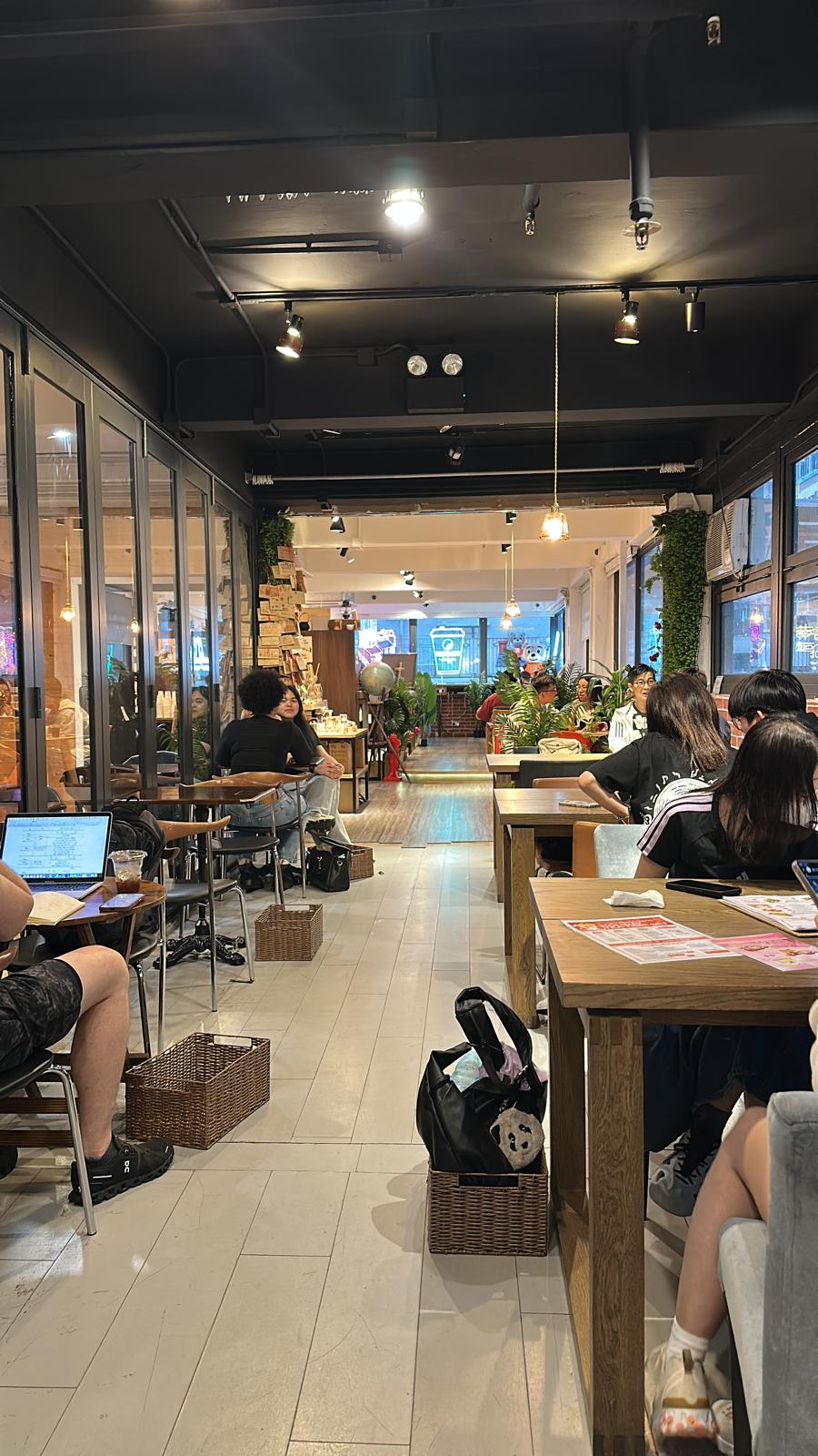 Inside H.Coffee & Shop, Wanchai